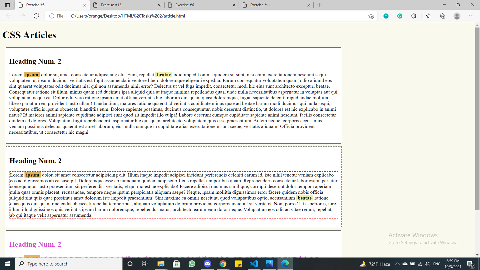 Third Website Project